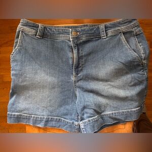Talbots Light Blue Jean Shorts